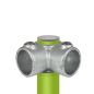 Preview: Tubular Eckverbinder Ecke mit Kappe
